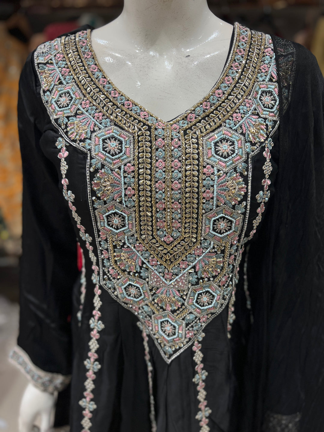 PAKISTANI PRINTED PALAZO SUIT -KTH25