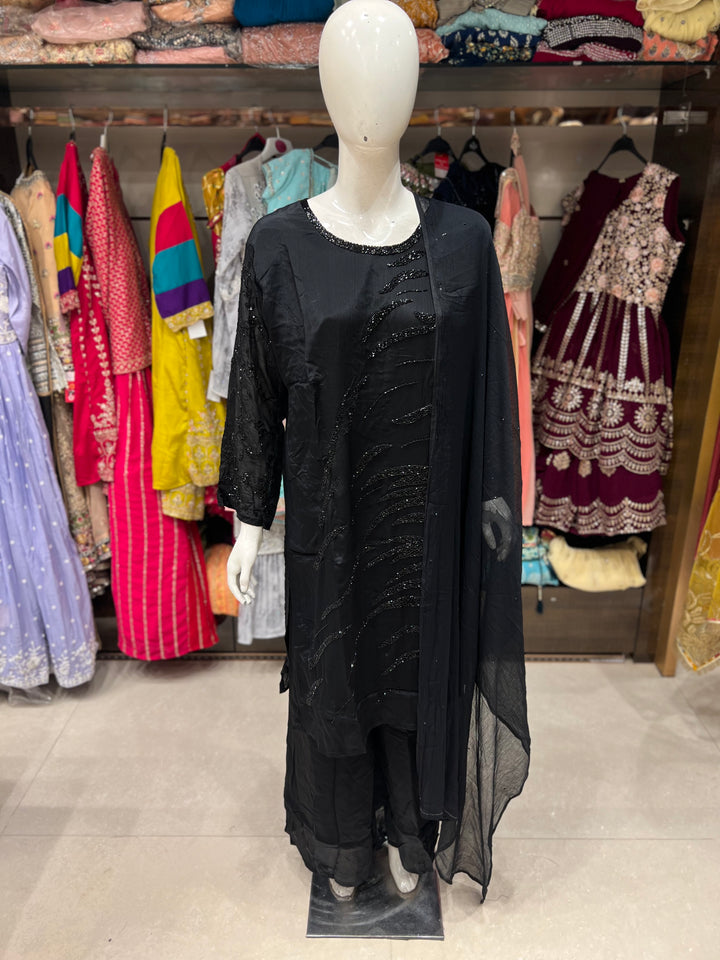 RUHIYA DESIGNER EMB SUIT -KTM05