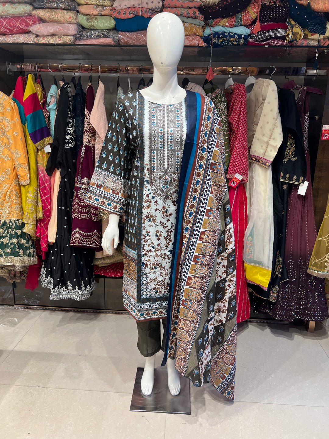 Eid Lawn Dress kd95