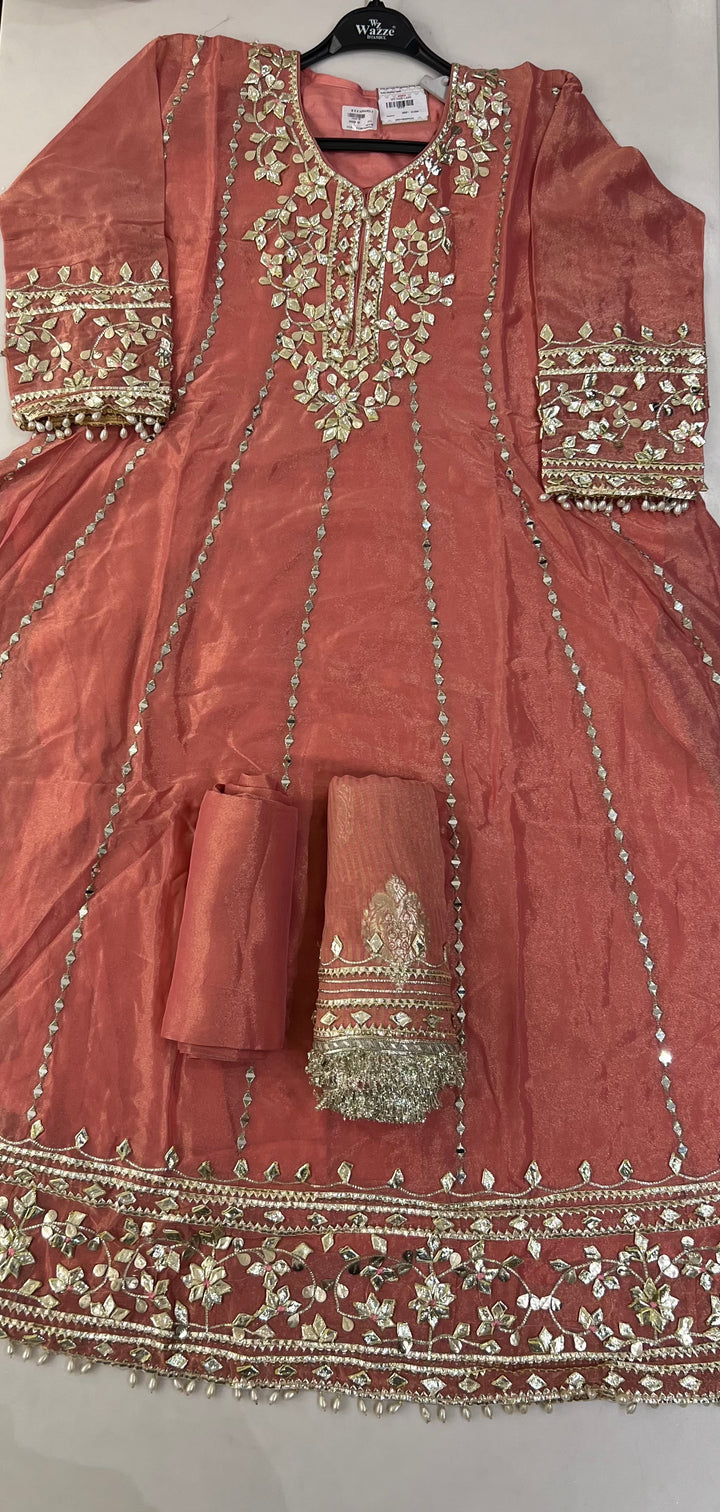 REKHA  DESIGNER SUIT IK205/