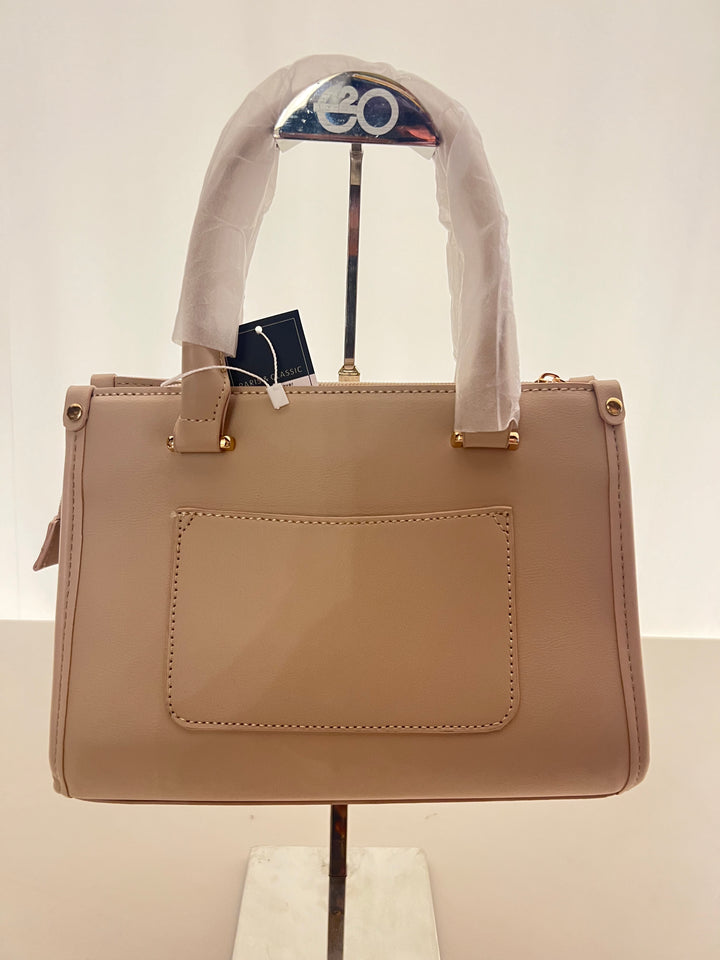 PARIS & CLASSIC HAND BAG FOR WOMEN`S (PEACH COLOR) P1135/3