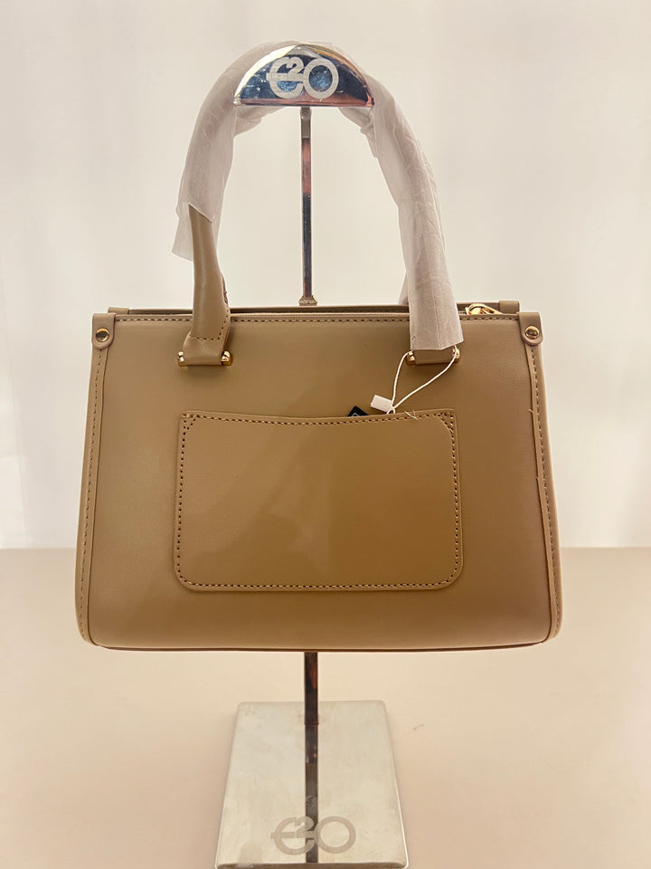 PARIS & CLASSIC HAND BAG FOR WOMEN`S (TAN COLOR)  P1135/2