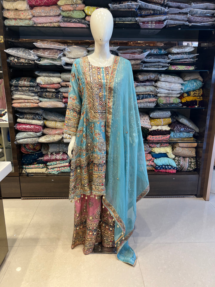 RAJWADI DESIGNER SUIT IKZ07/