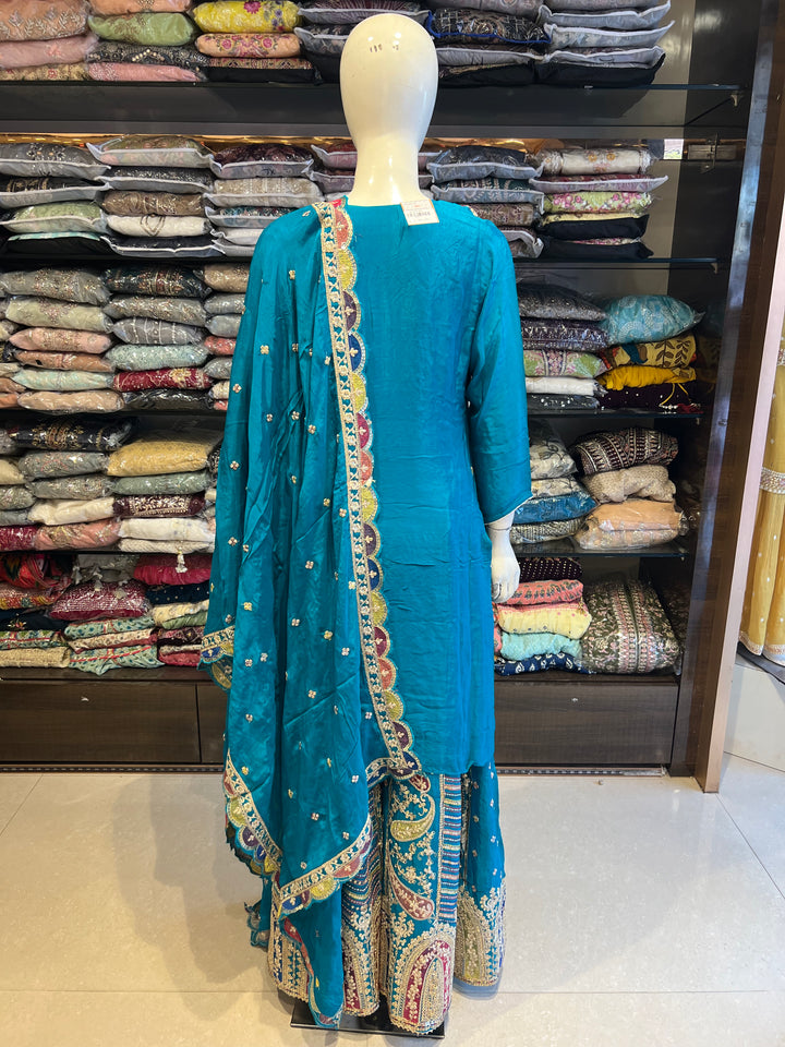 RADHIKA DESIGNER PLAZO SUIT - IKV6/1