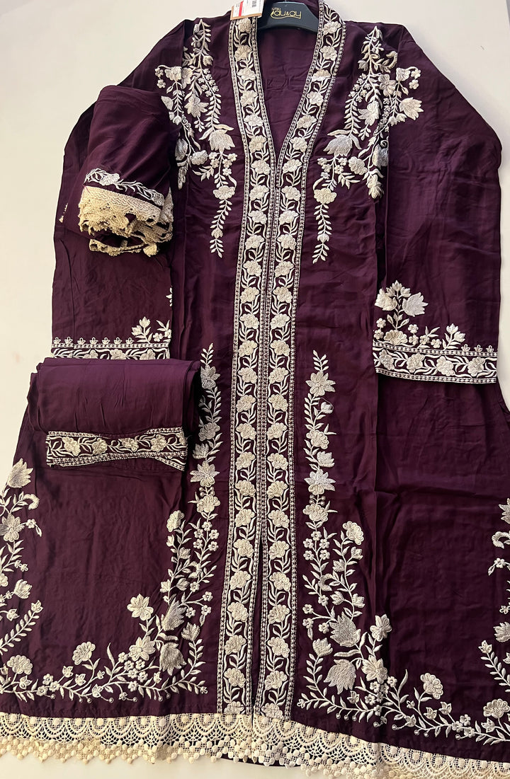 KARACHI  DESIGNER SUIT-IKX1/1