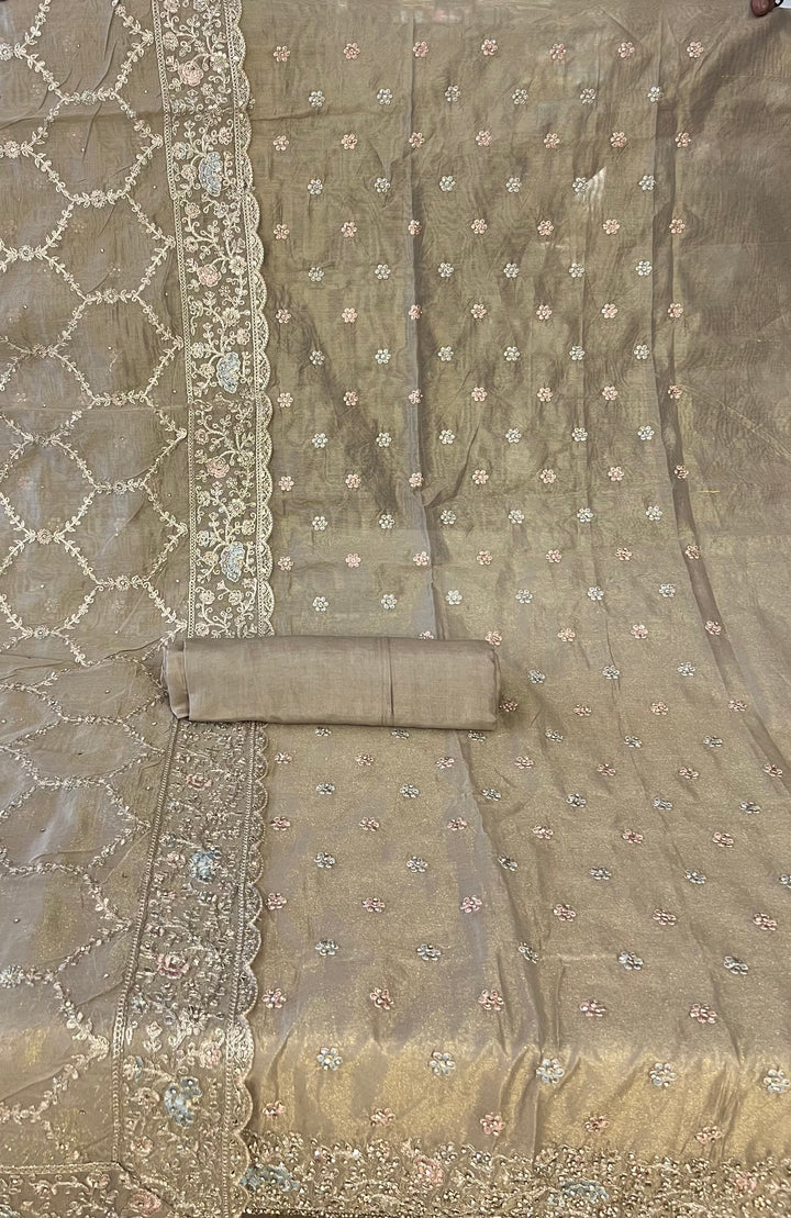 UNSTITCHED CHANDARI SILK  MATERIALS -BTG046