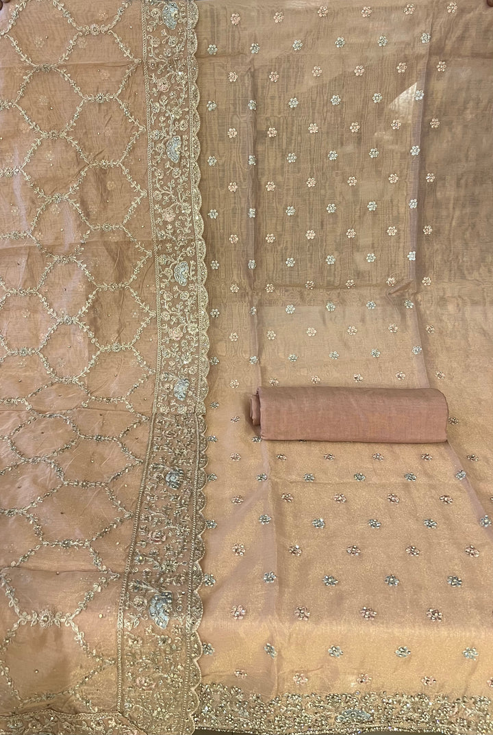 UNSTITCHED CHANDARI SILK  MATERIALS -BTG046