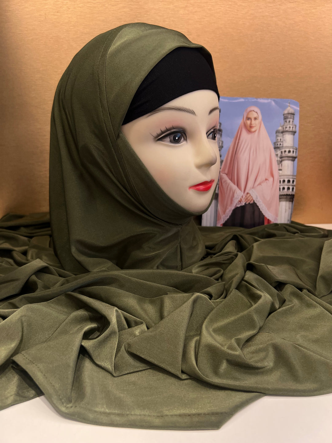 RAMZAN NAMAZ HIJABS (NEW COLOURS) (BUY 2 & GET 1 FREE) -J0108 (WITHOUT LACE)