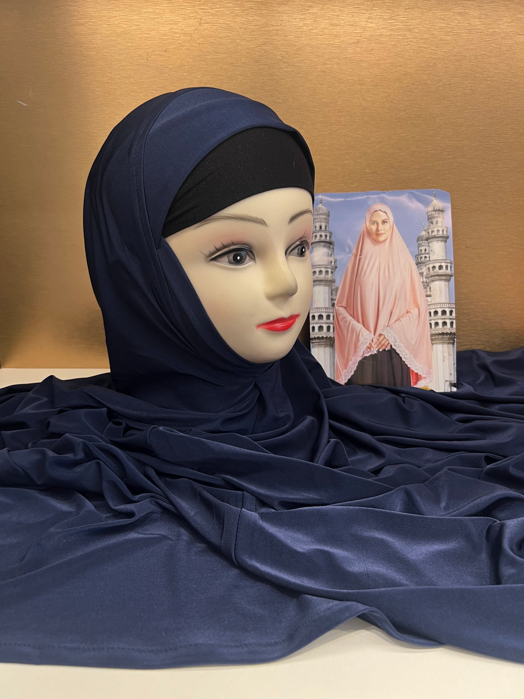 RAMZAN NAMAZ HIJABS (NEW COLOURS) (BUY 2 & GET 1 FREE) -J0108 (WITHOUT LACE)