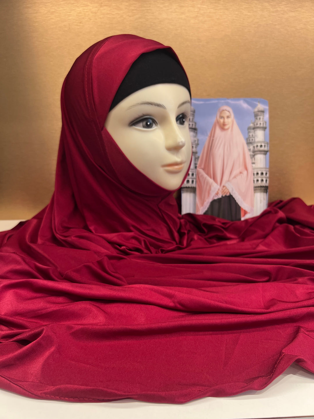 RAMZAN NAMAZ HIJABS (NEW COLOURS) (BUY 2 & GET 1 FREE) -J0108 (WITHOUT LACE)