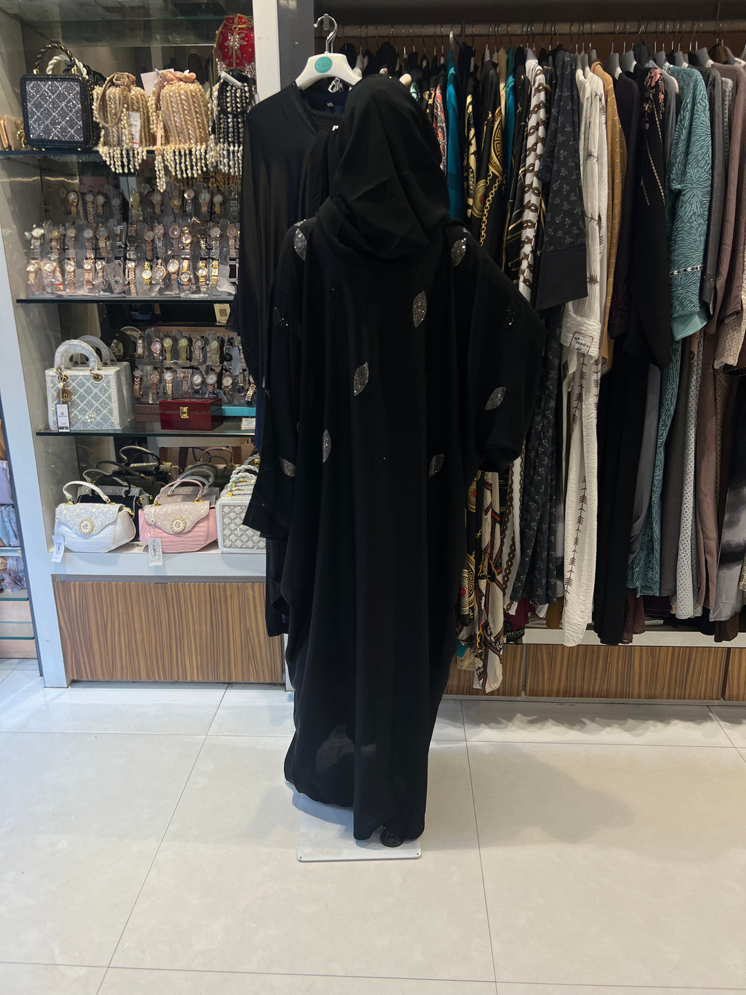 ABHAYA NIDHA FABRIC -JY51/BLACK