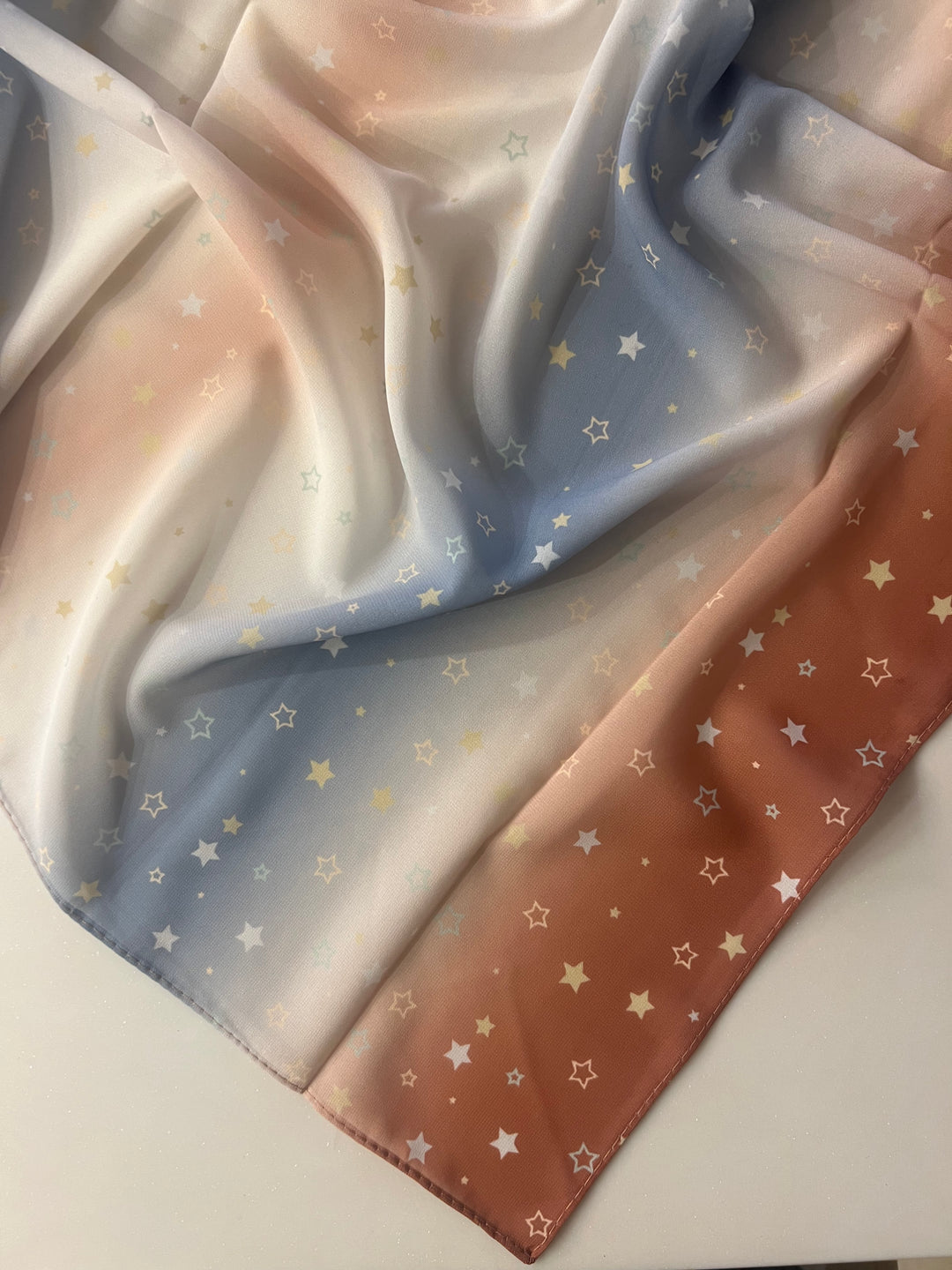 PREMIUM TURKISH SILK PASTEL HIJABS 1.75M*0.5M-C19/FL02/RKK