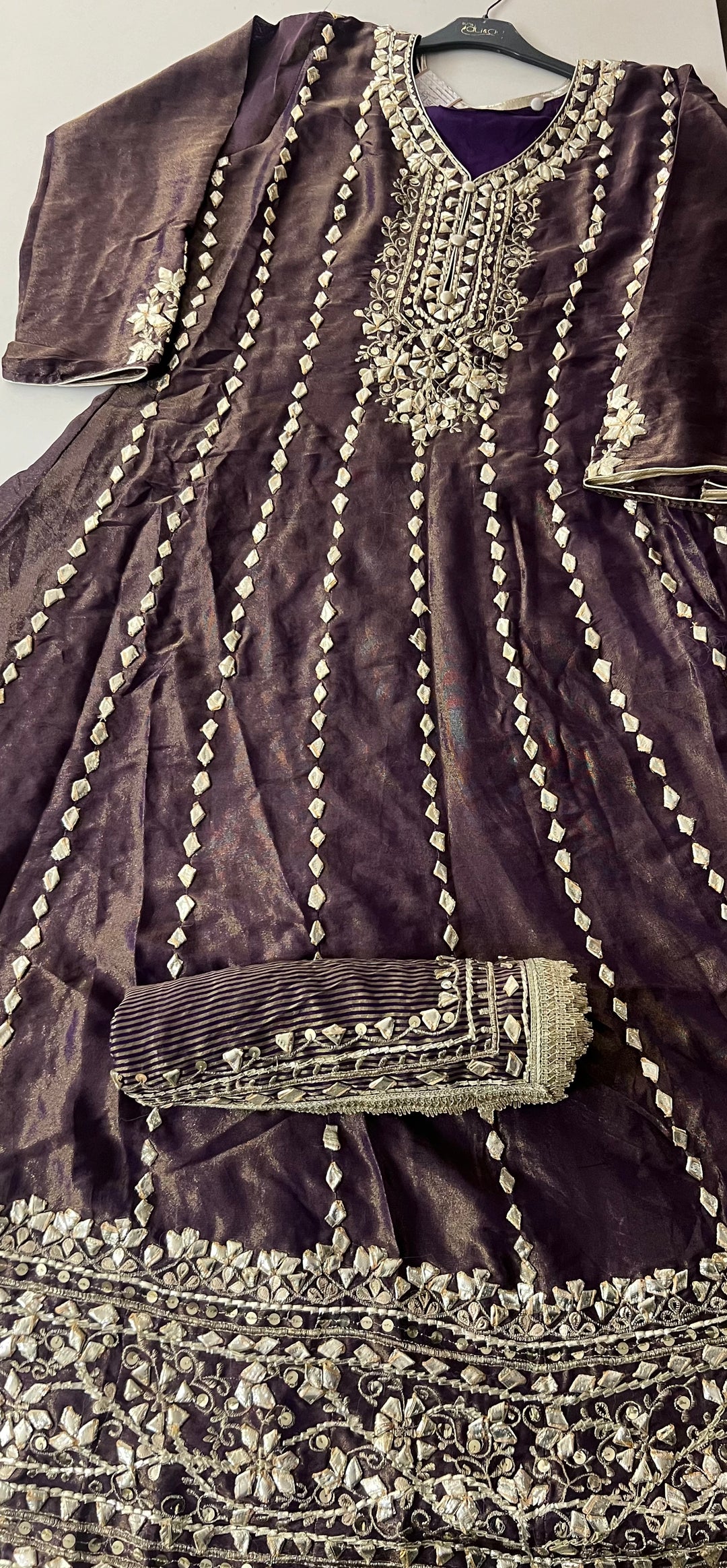 GOTA WORK DESIGNER SUIT-IKDMR01/PURPLE – My Fair Lady