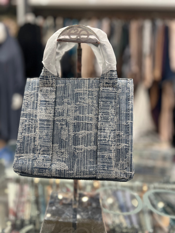 DAVIDJONES BAG FOR WOMEN`S - CM7162 (BLUE JEAN)