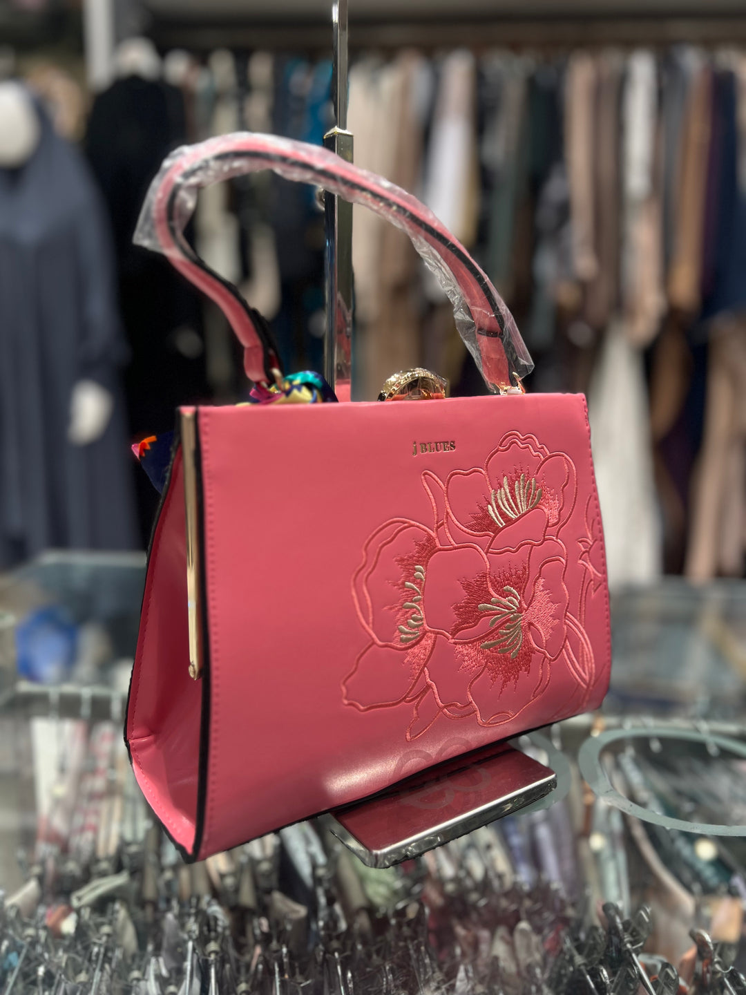 J BLUES   BAG FOR WOMEN`S - 8681(RED)