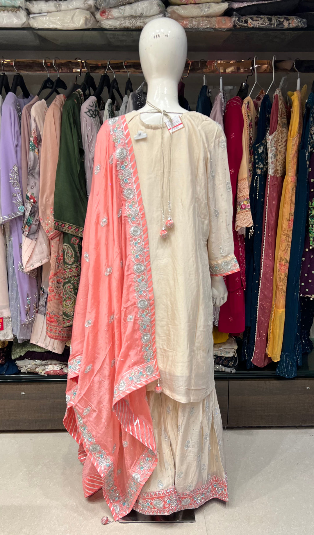 DESIGNER SUIT-BTUS53/BEIGE