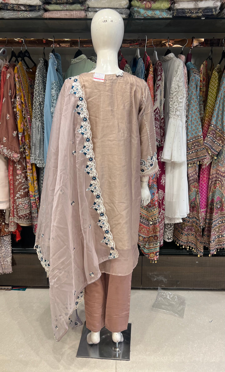 WORK DESIGNER SUT(ORGANZA) - IKGS04/PINK