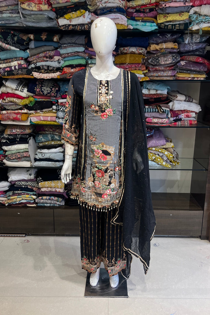 DESIGNER EID SUIT - KTUS02/BLACK