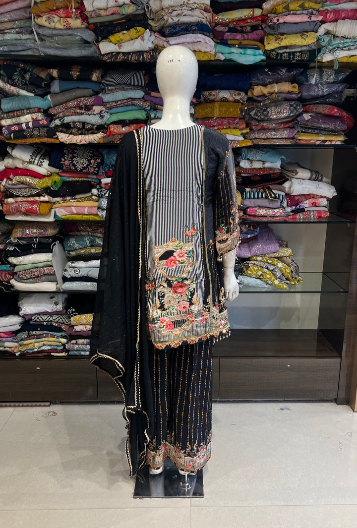 DESIGNER EID SUIT - KTUS02/BLACK