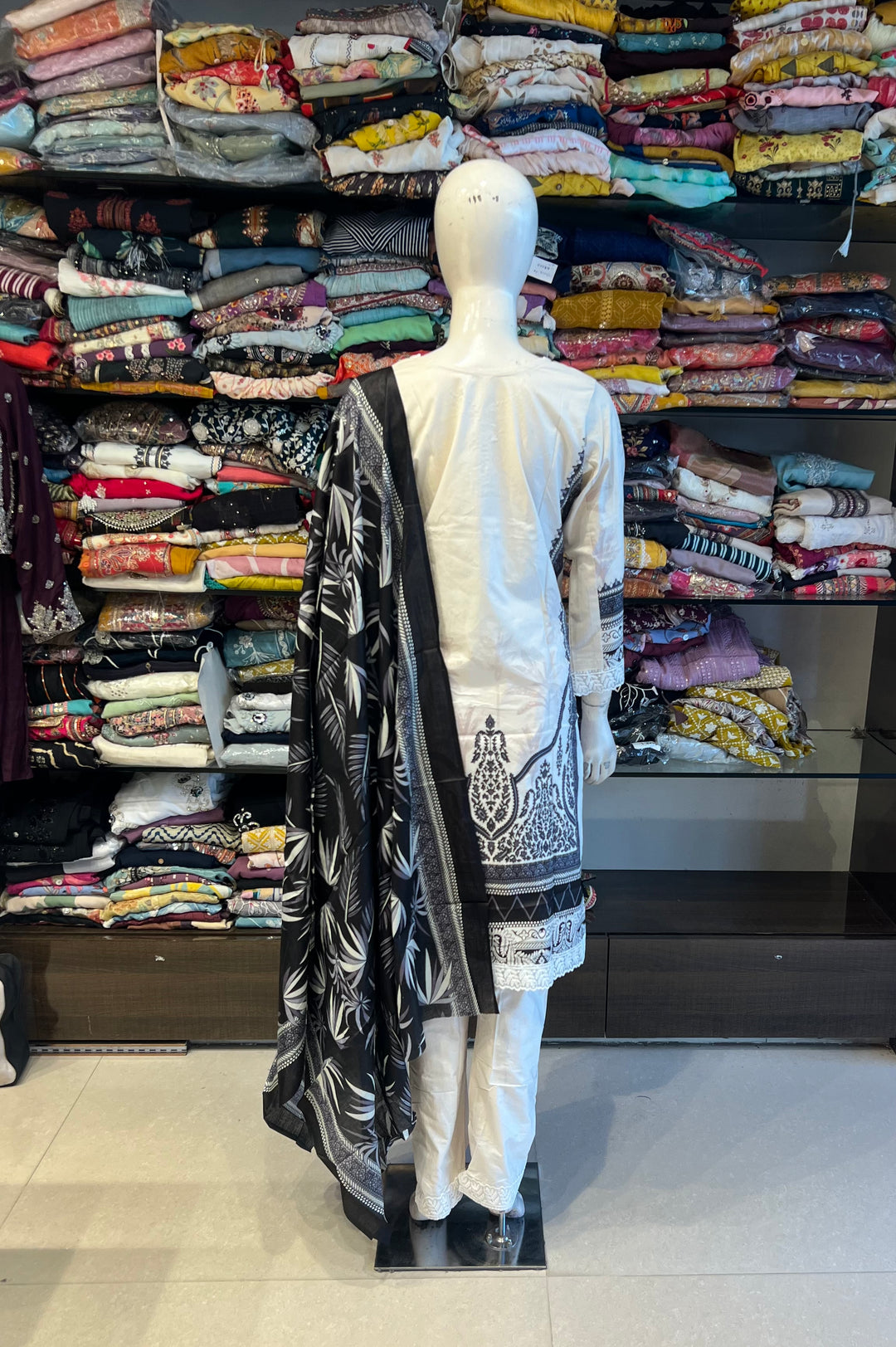 MFL NEW DESIGNER SUIT -KD001 ARSALA BLUE