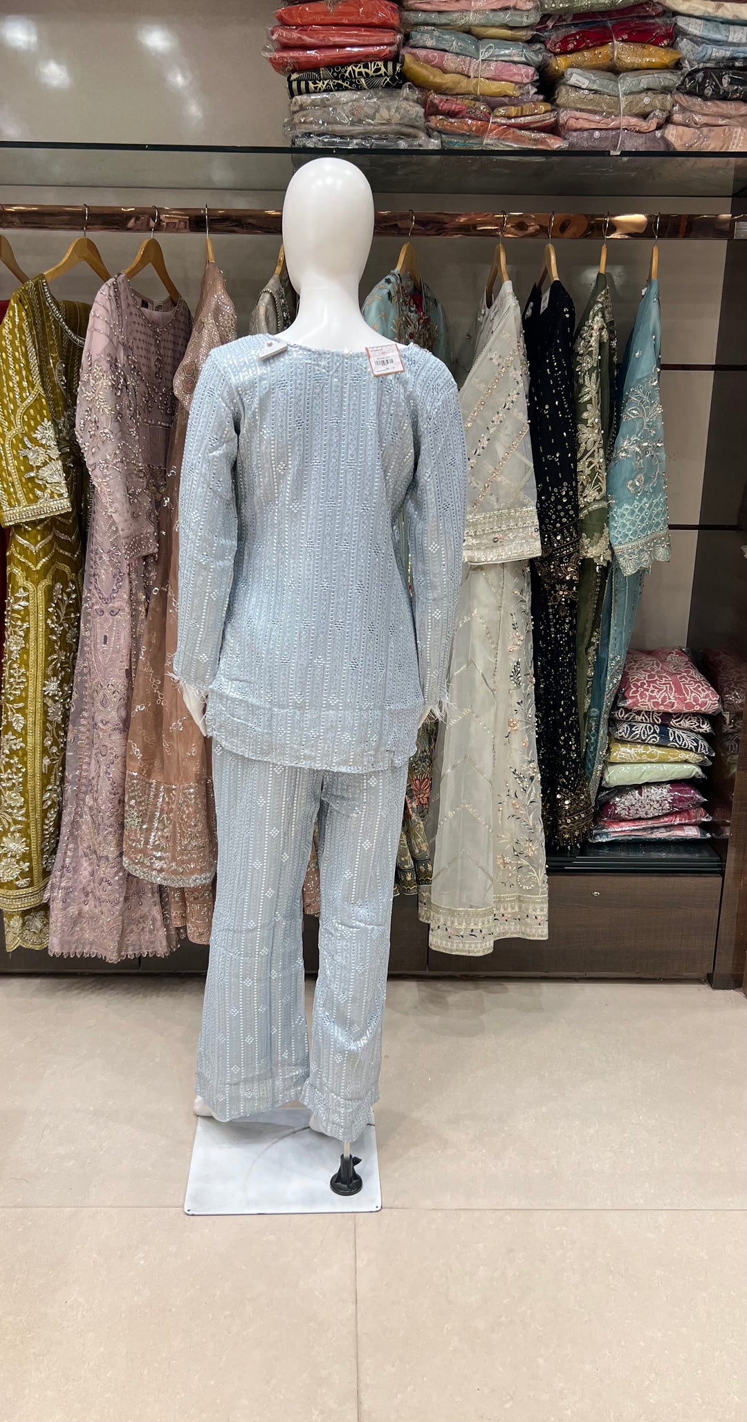 WORK DESIGNER SUIT - IKJH11/ SKY BLUE