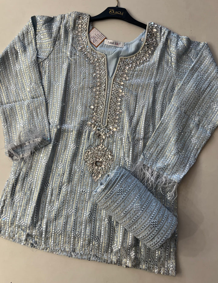 WORK DESIGNER SUIT - IKJH11/ SKY BLUE