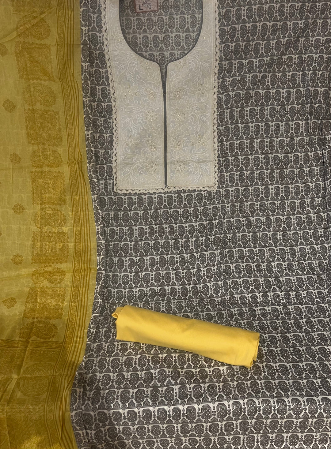 DESIGNER UNSTITCHED DRESS MATERIAL- BTFZ07/