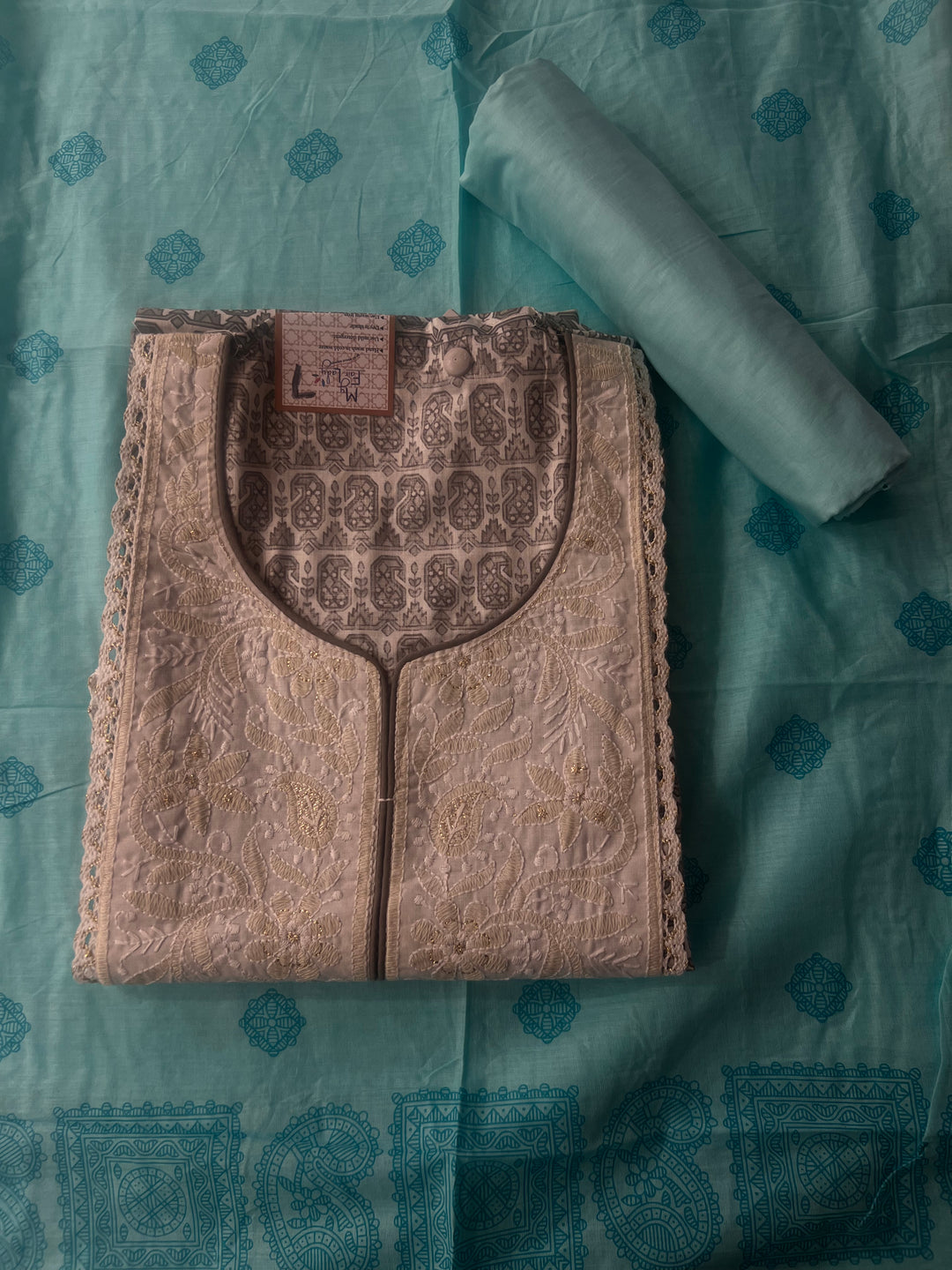 DESIGNER UNSTITCHED DRESS MATERIAL- BTFZ07/