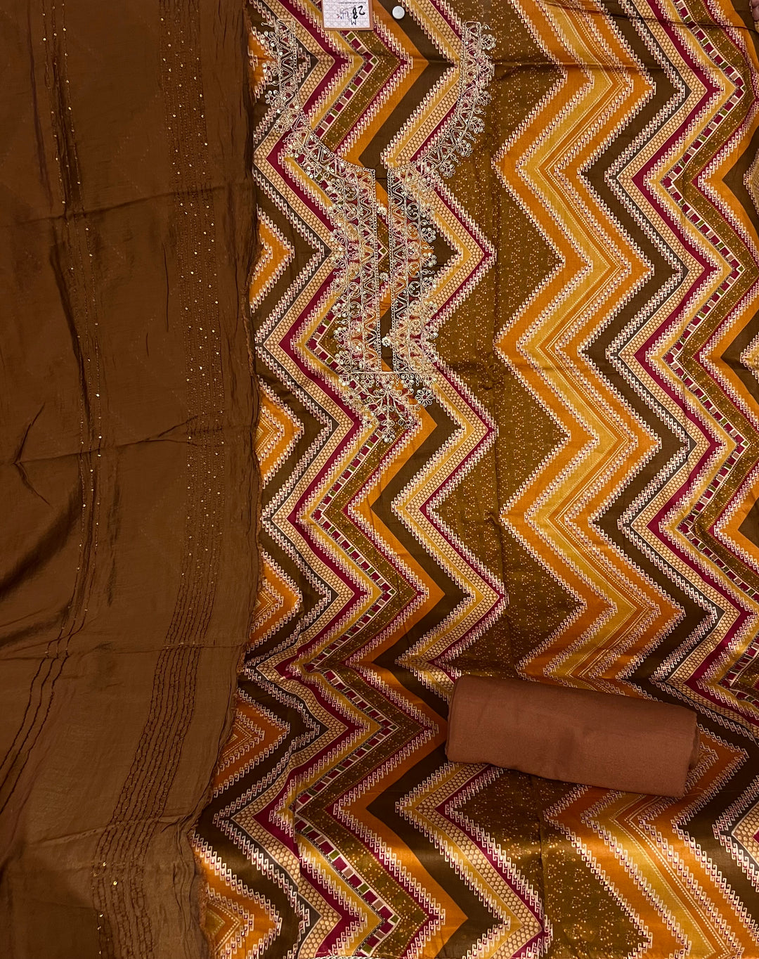 DESIGNER UNSTITCHED DRESS MATERIAL- BTFZ28/