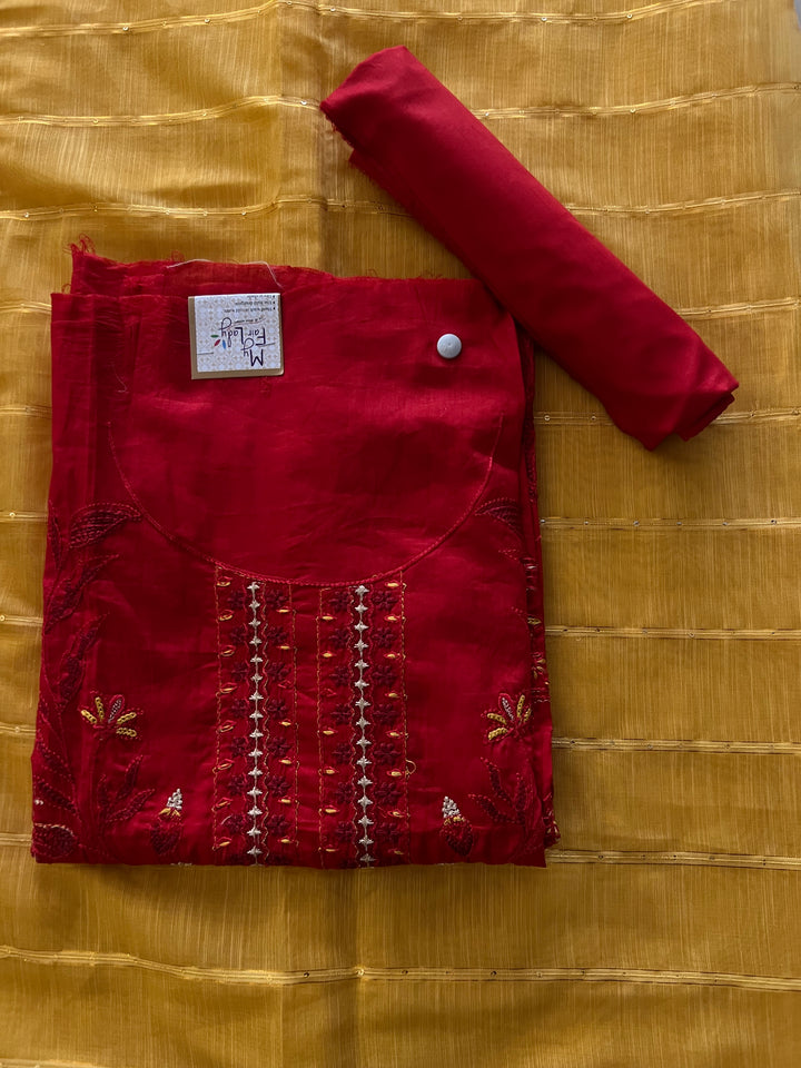 LAWN COTTON UNSTITCHED DRESS MATERIAL-0139/