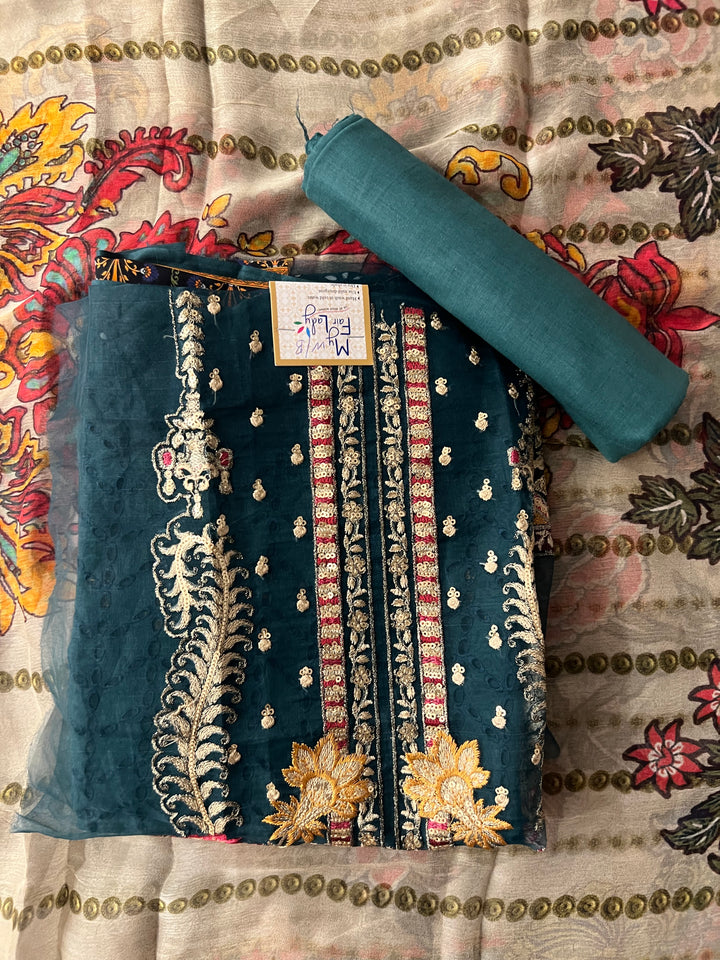 LAWN COTTON UNSTITCHED DRESS MATERIAL- ADC10/