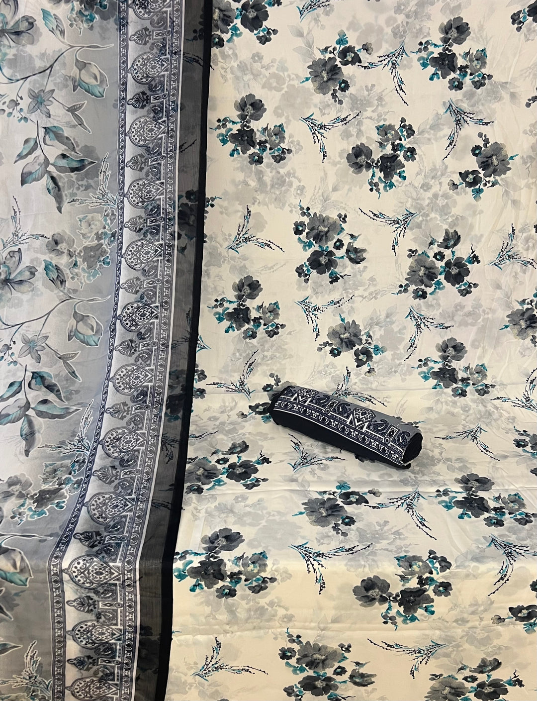 UNSTITCHED CREAPE DRESS MATERIAL-BTH215/34