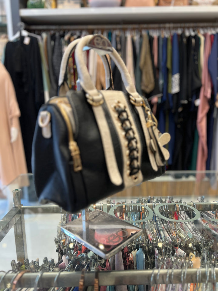 JIN FA HAND BAG-8091/BLACK/