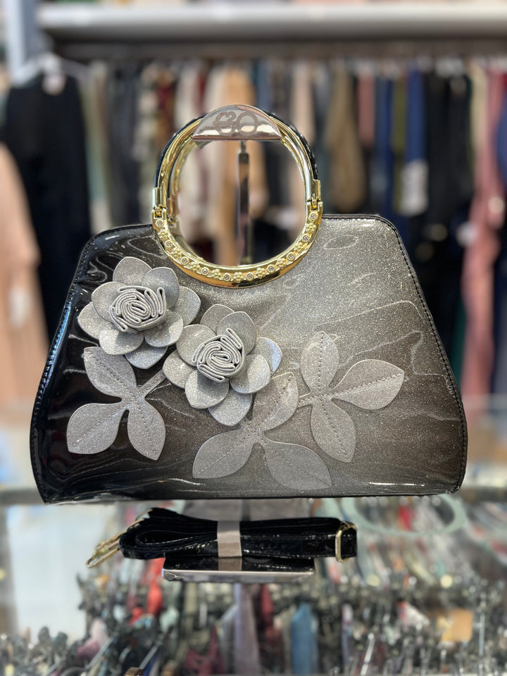 QIAN DAI ER HAND BAG-2323/SILIVER/