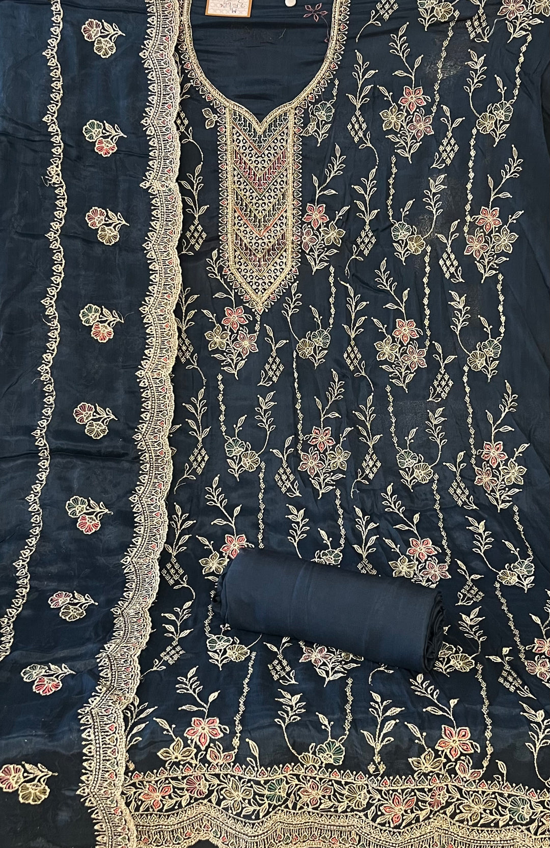 UNSTITCHED DRESS MATERIAL-IKZV03/