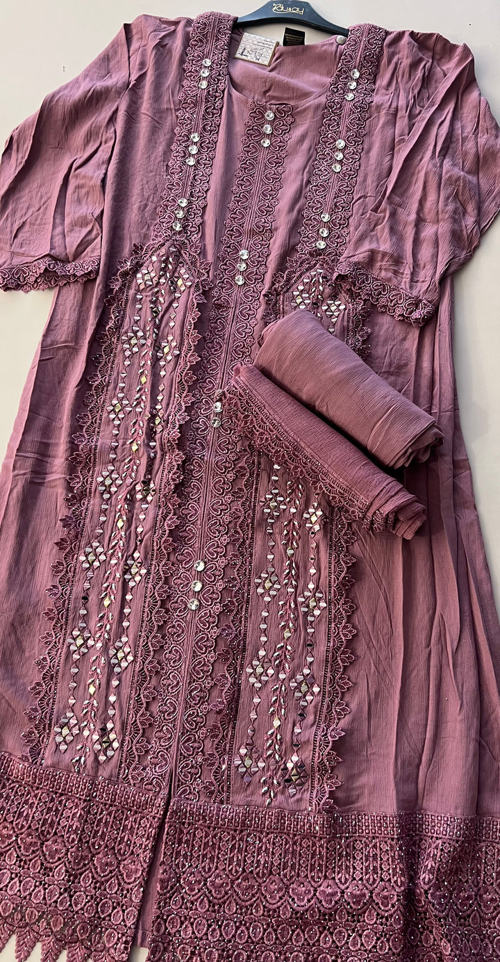 AD RK DESIGNER SUIT - KTRK07/VOILET