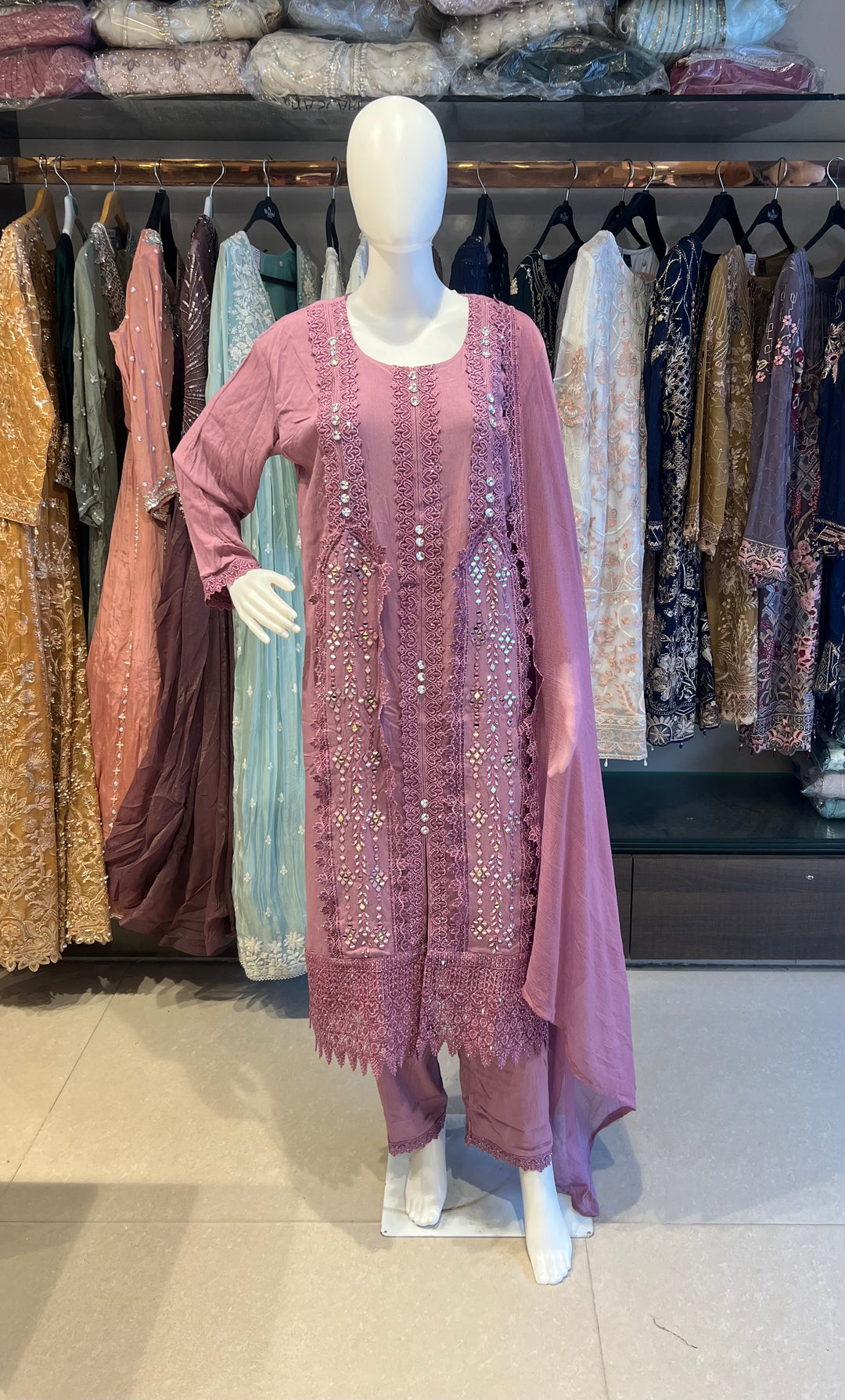 AD RK DESIGNER SUIT - KTRK07/VOILET