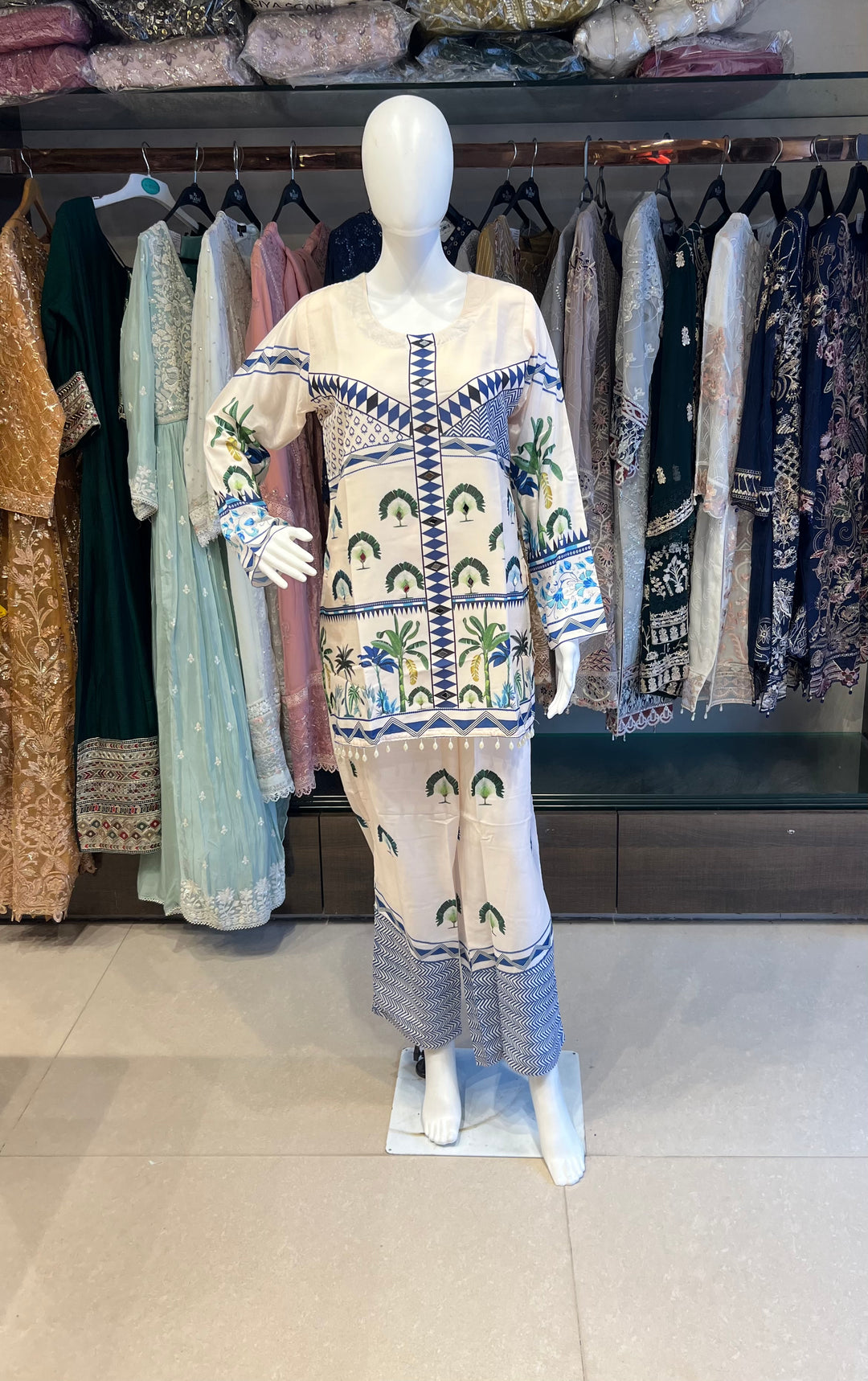 COORD SET(M/38,L/40,XL/42,2XL/44) - IKBT01/NAVY BLUE