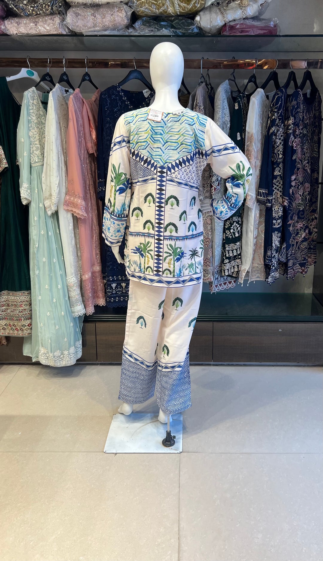 COORD SET(M/38,L/40,XL/42,2XL/44) - IKBT01/NAVY BLUE