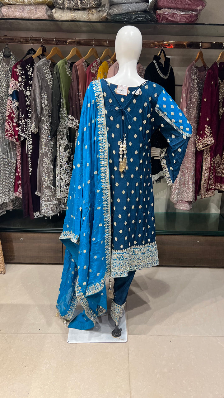 WORK DESIGNER SUIT - IKTK01/ BLUE