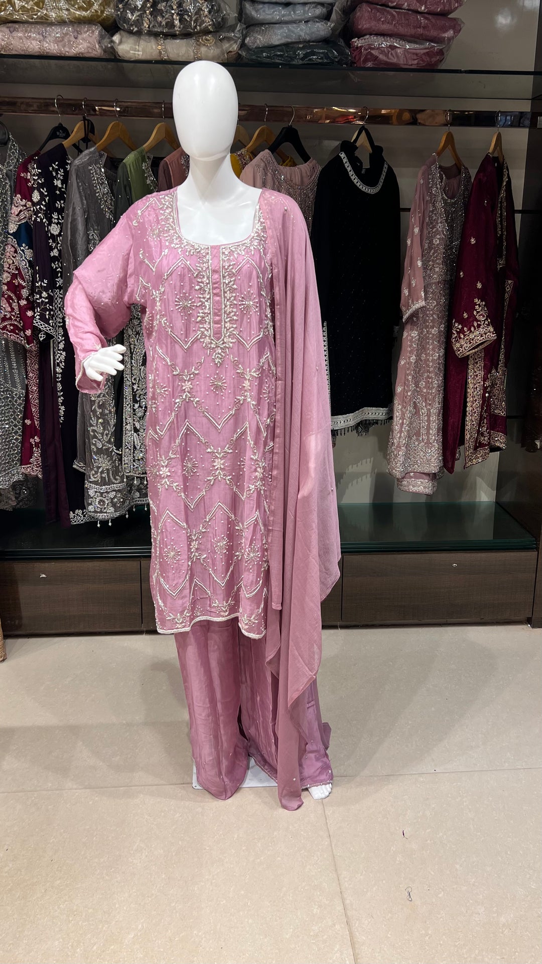 WORK DESIGNER SUIT - IKNK02 / PINK