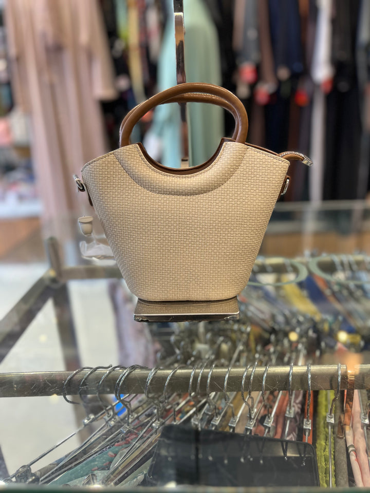 FANCY HAND BAG - BH17/BEIGE/