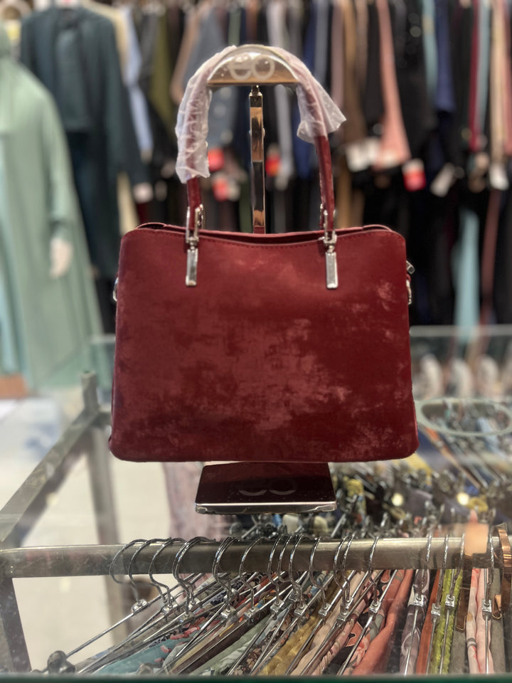 HAND BAG - BH10/MAROON/