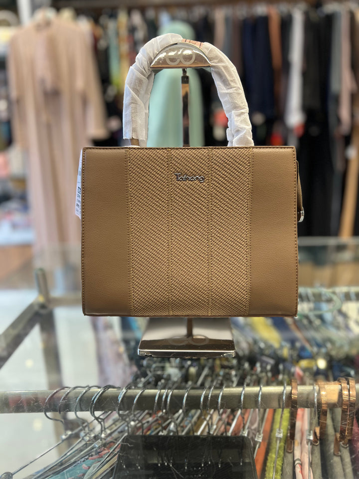 FANCY HAND BAG - BH08/BROWN/