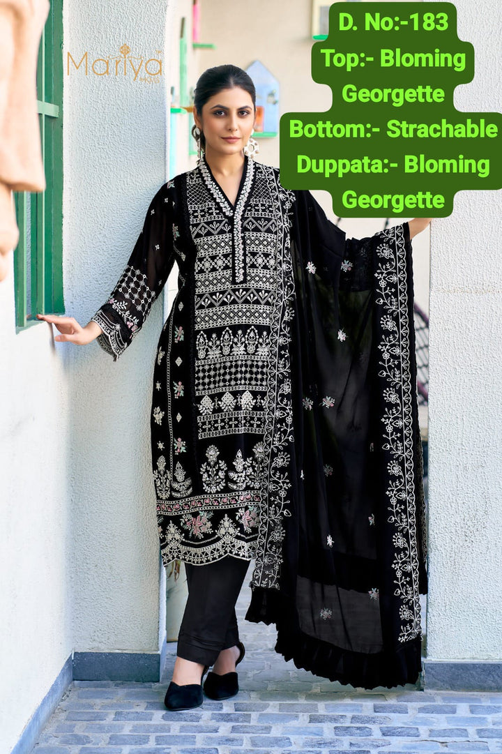 MARIYA PAKISTANI KARACHI SUITS -KMSQ02