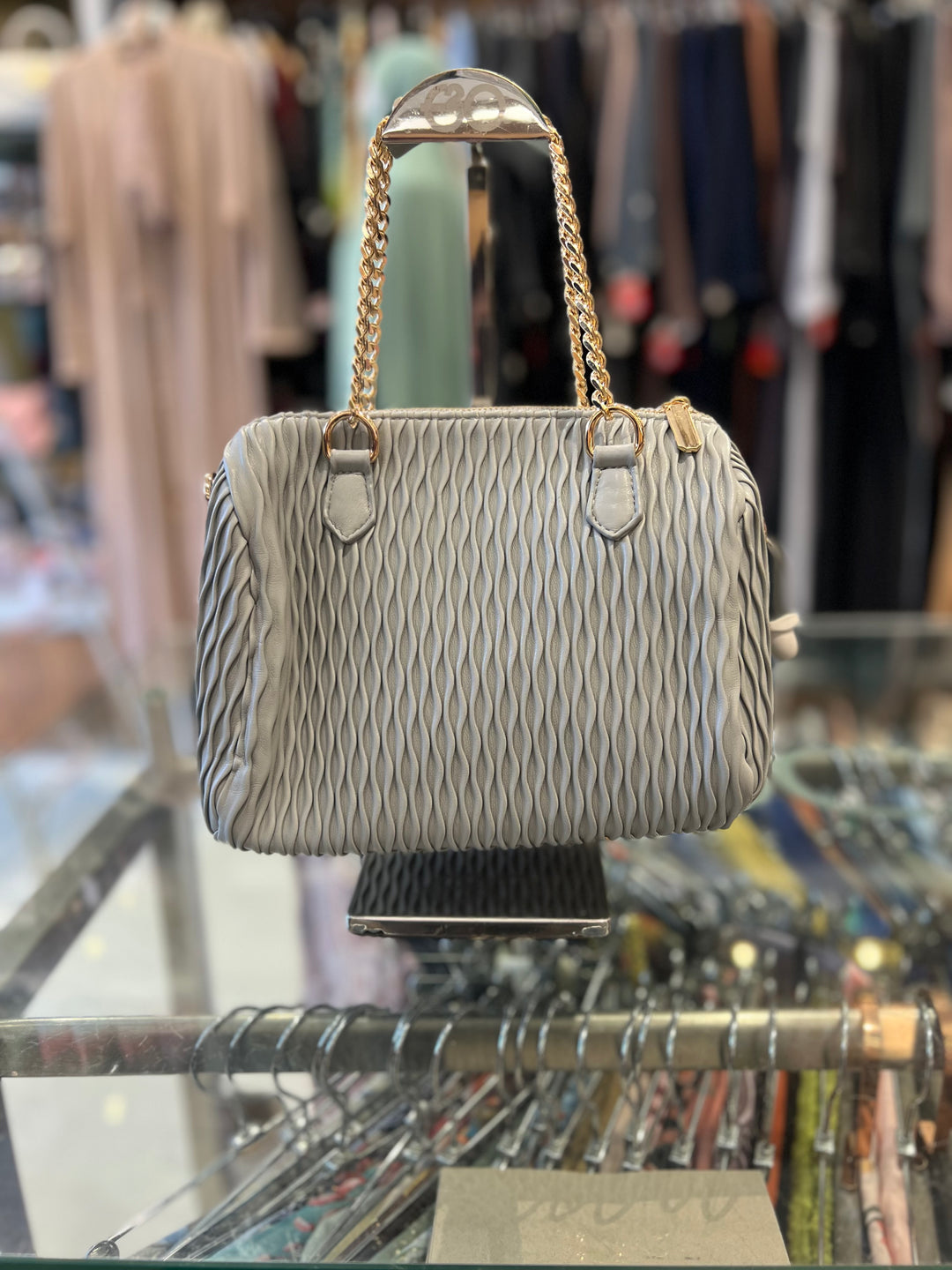 HAND BAG - BH01/SILVER/