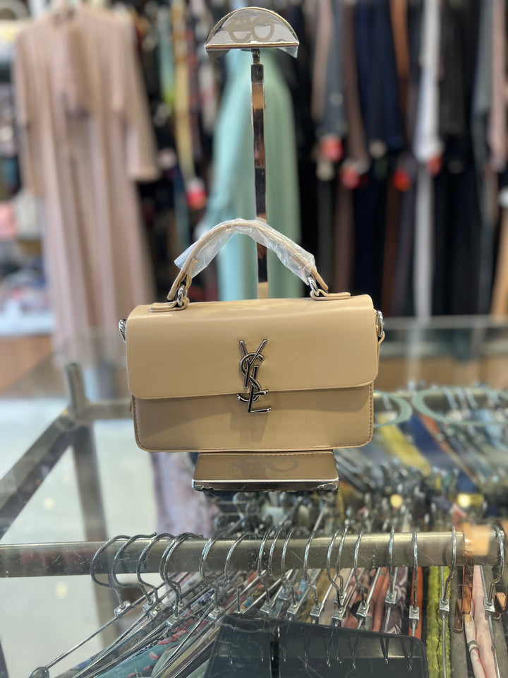 FANCY HAND BAG - BH21/BEIGE/