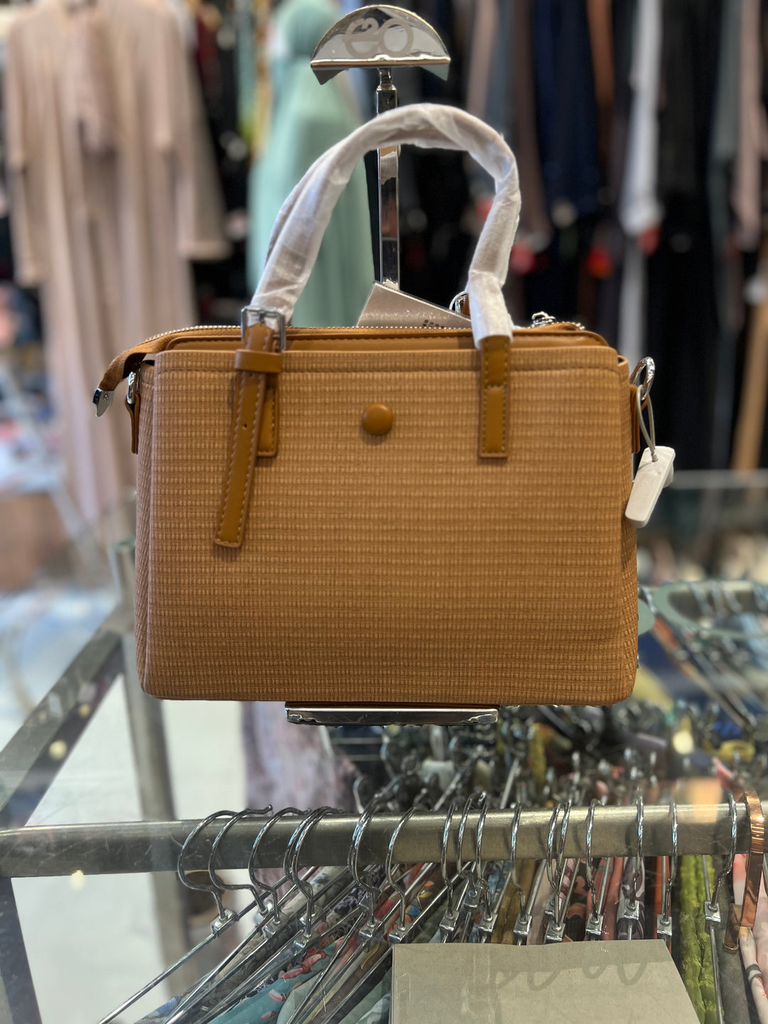 HAND BAG - BH15/LIGHT BROWN /