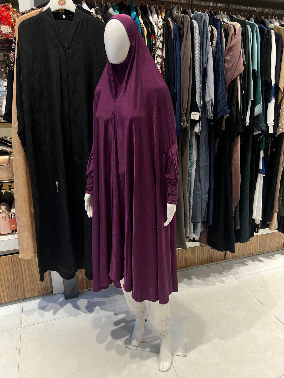 RAMZAN NAMAZ (FULL LENGHT) JILBABS KHIMAR (70’ INCHES) -F6006(HIT COLOURS RESTOCKED)TOCKED)