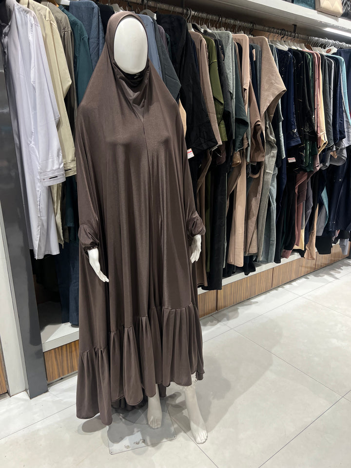 RAMZAN NAMAZ (FULL LENGHT) JILBABS KHIMAR (70’ INCHES) -F6006(HIT COLOURS RESTOCKED)